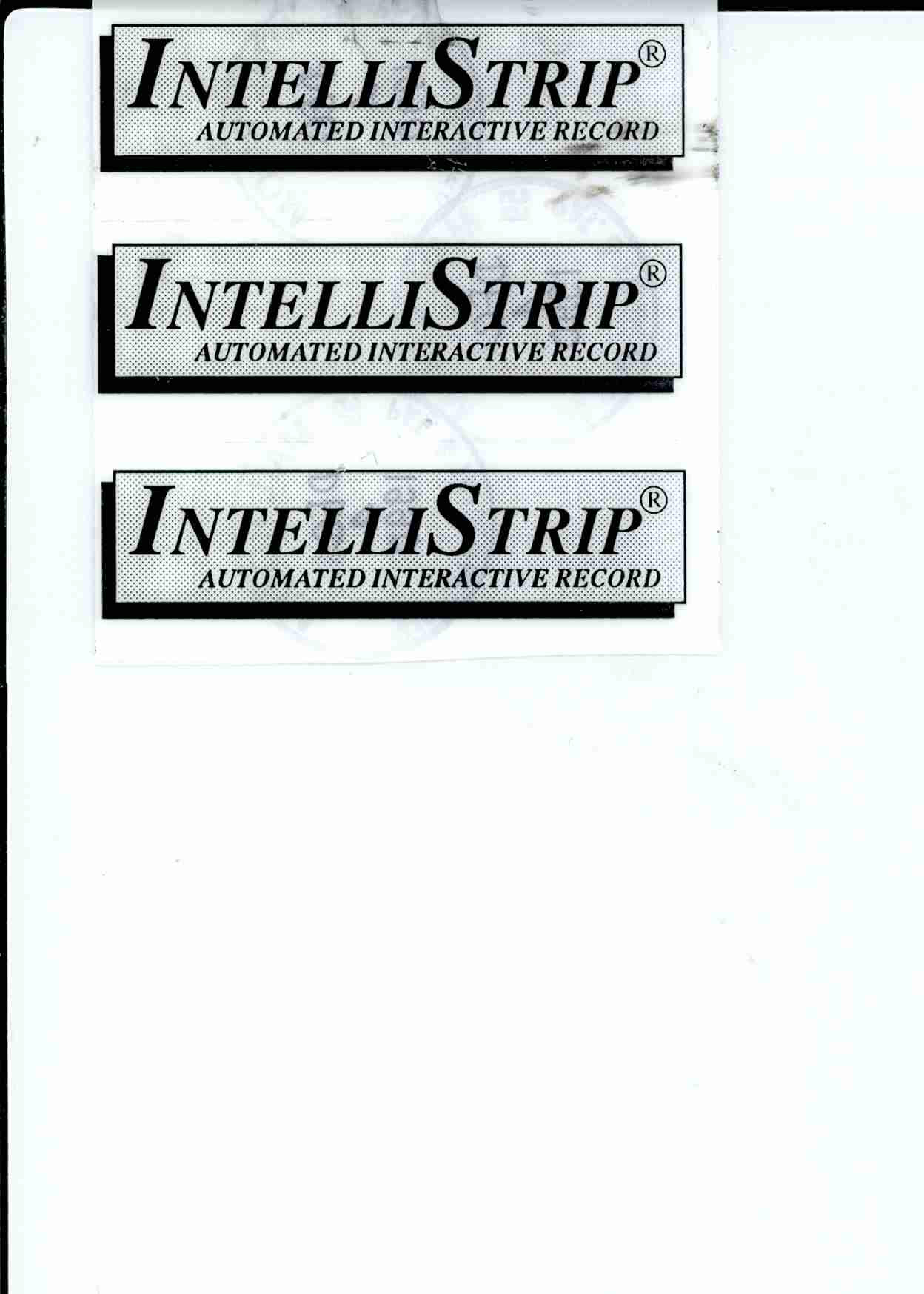 Trademark Logo INTELLISTRIP