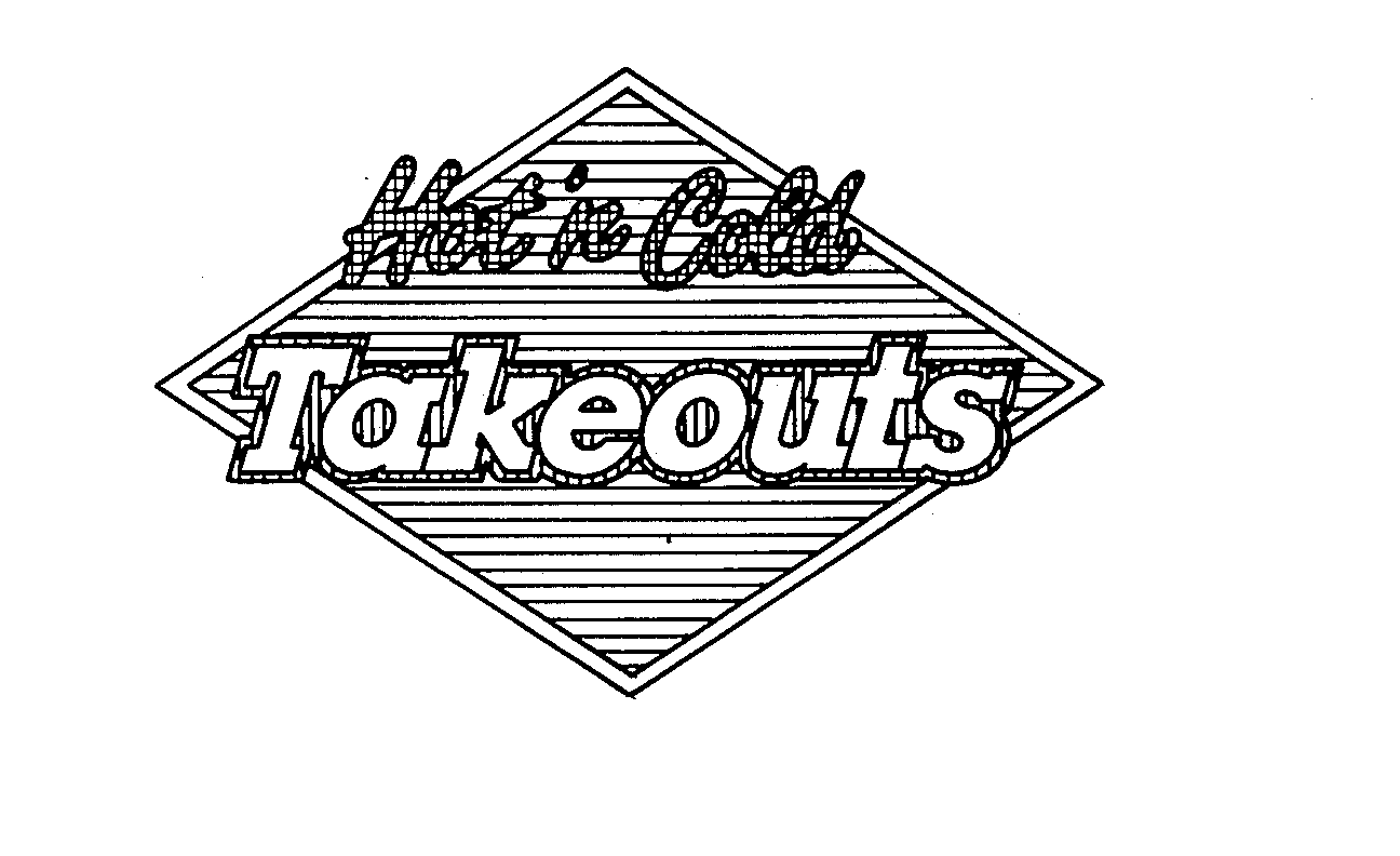 Trademark Logo HOT'N COLD TAKEOUTS