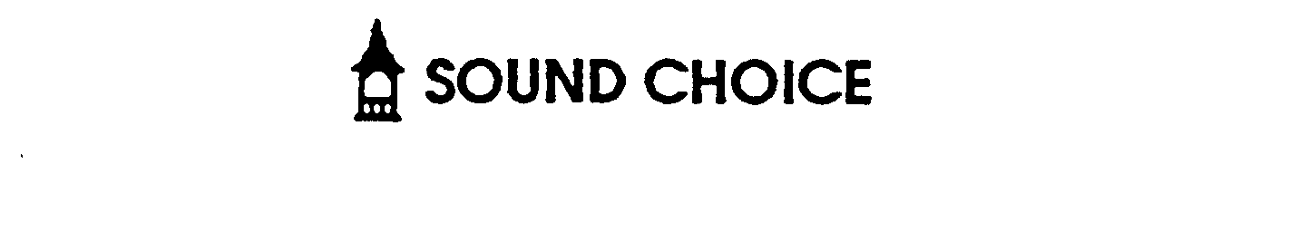 Trademark Logo SOUND CHOICE