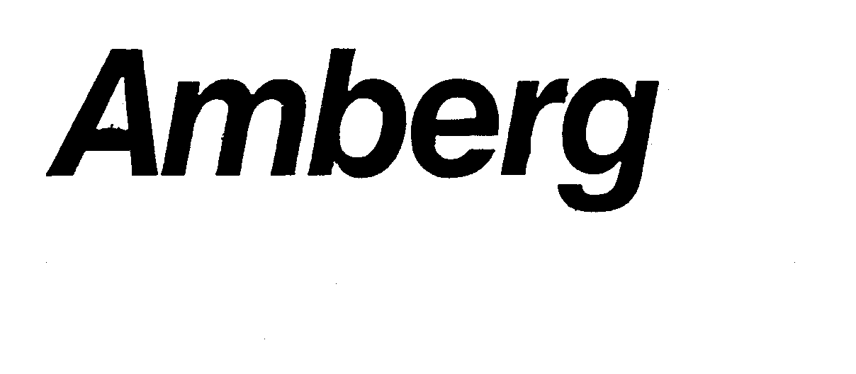 Trademark Logo AMBERG