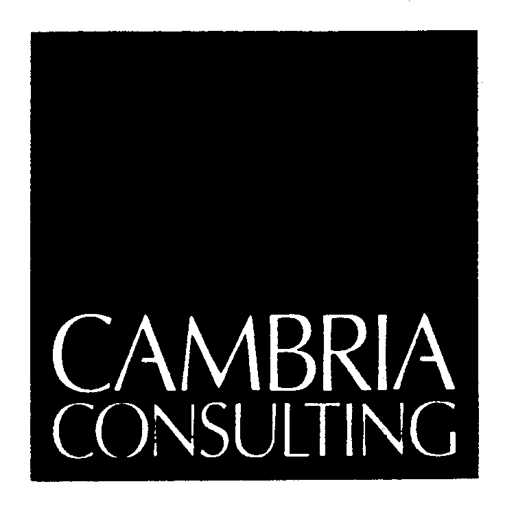Trademark Logo CAMBRIA CONSULTING