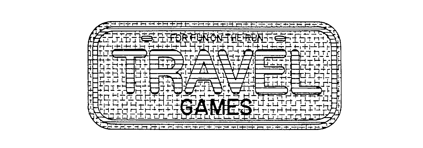 Trademark Logo FOR FUN ON THE RUN TRAVEL GAMES