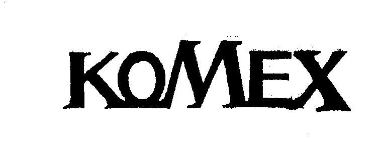Trademark Logo KOMEX