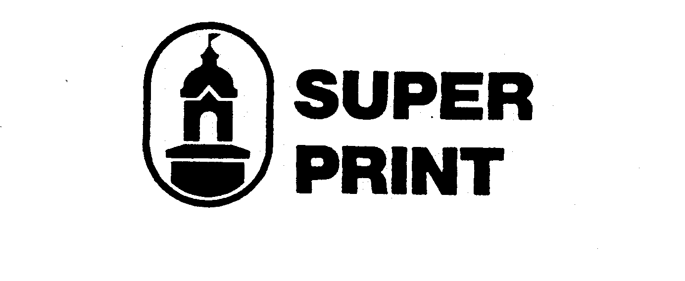 Trademark Logo SUPER PRINT