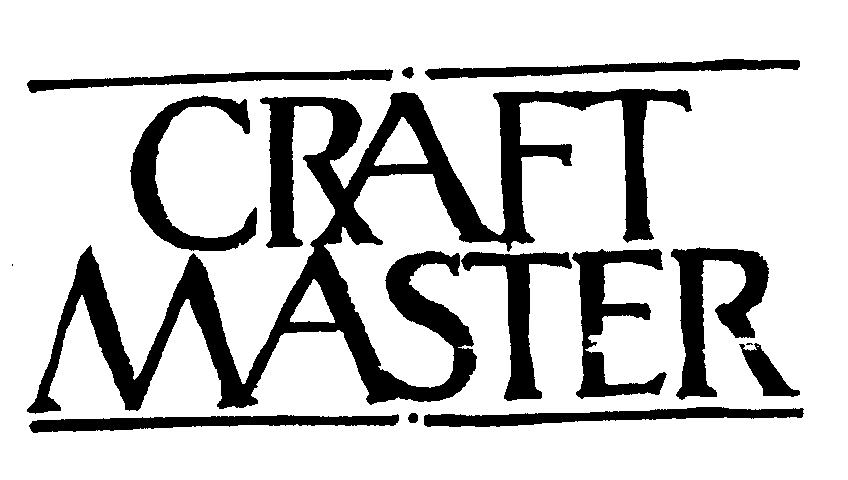 Trademark Logo CRAFT MASTER