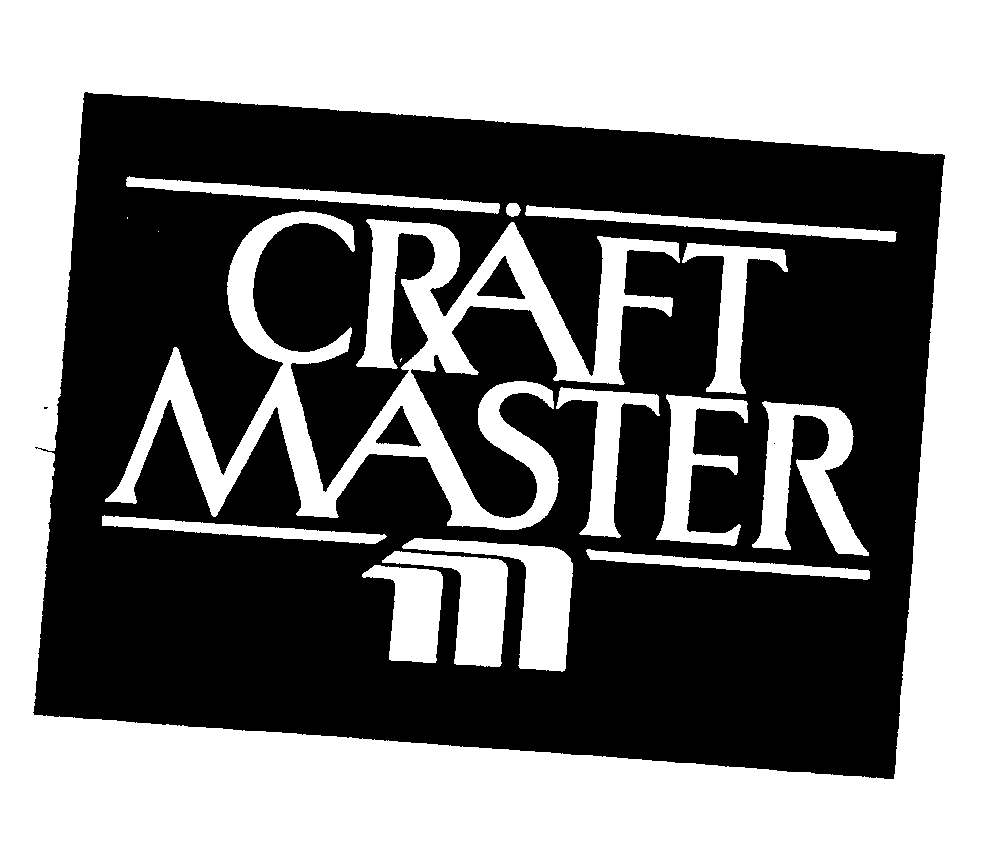 Trademark Logo CRAFT MASTER M