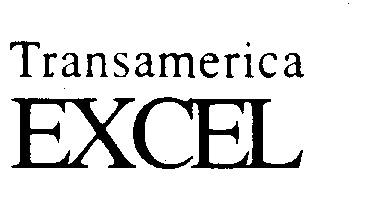 Trademark Logo TRANSAMERICA EXCEL
