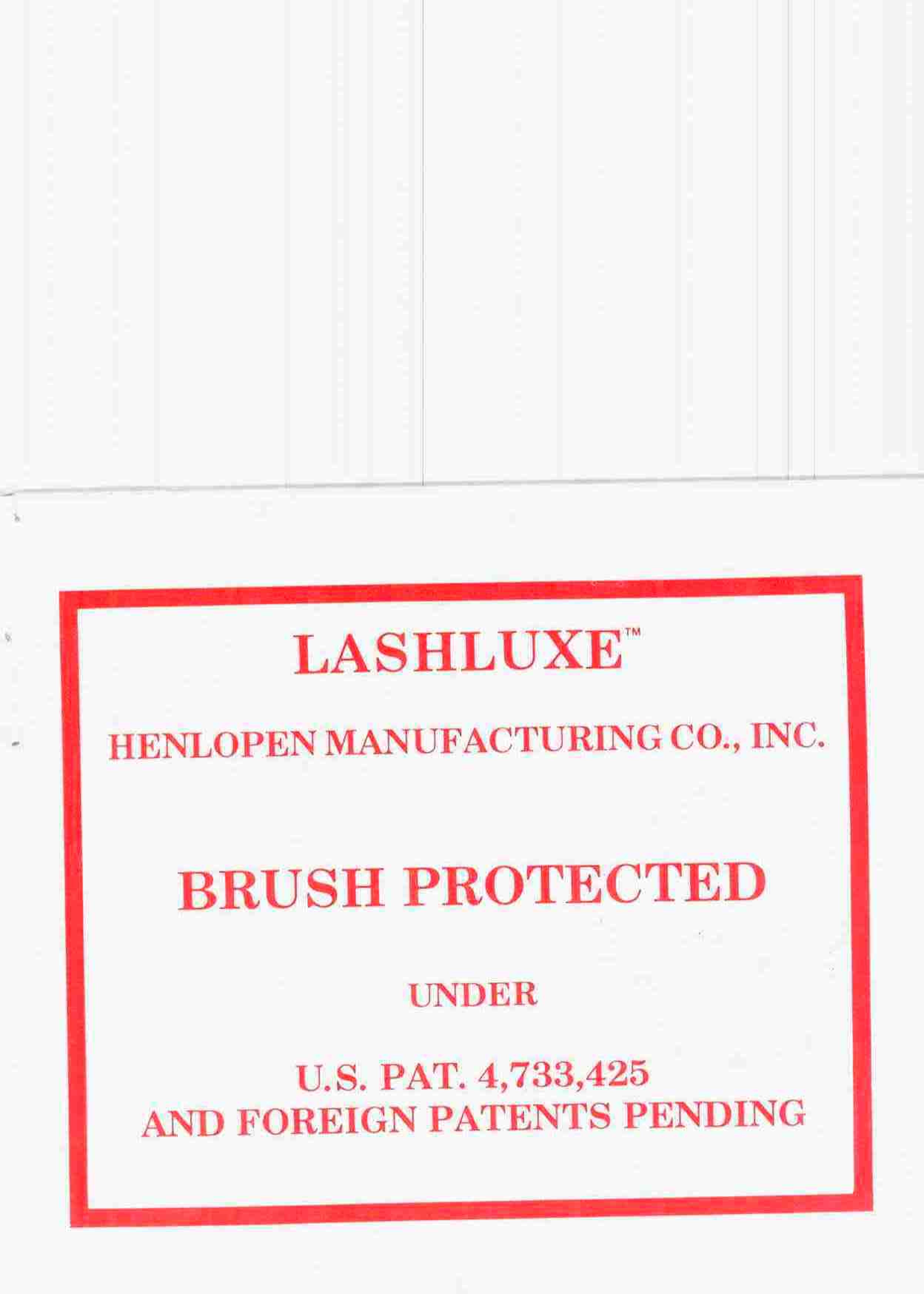 Trademark Logo LASHLUXE