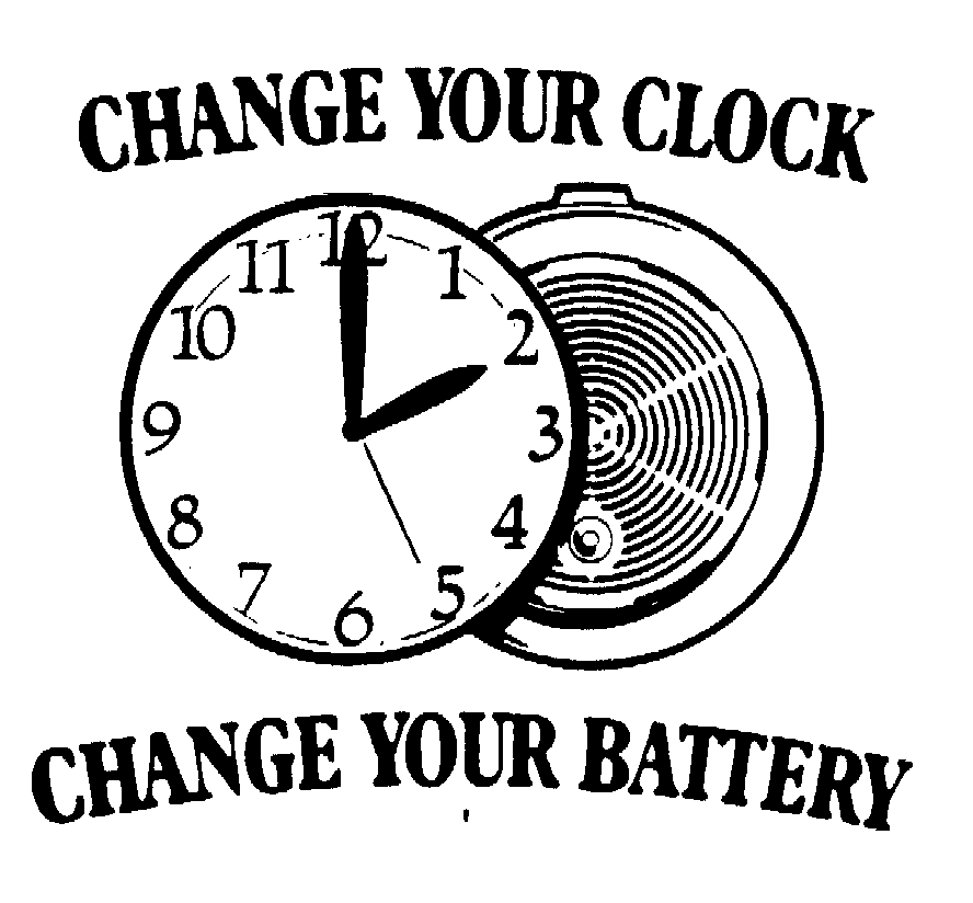  CHANGE YOUR CLOCK CHANGE YOUR BATTERY
