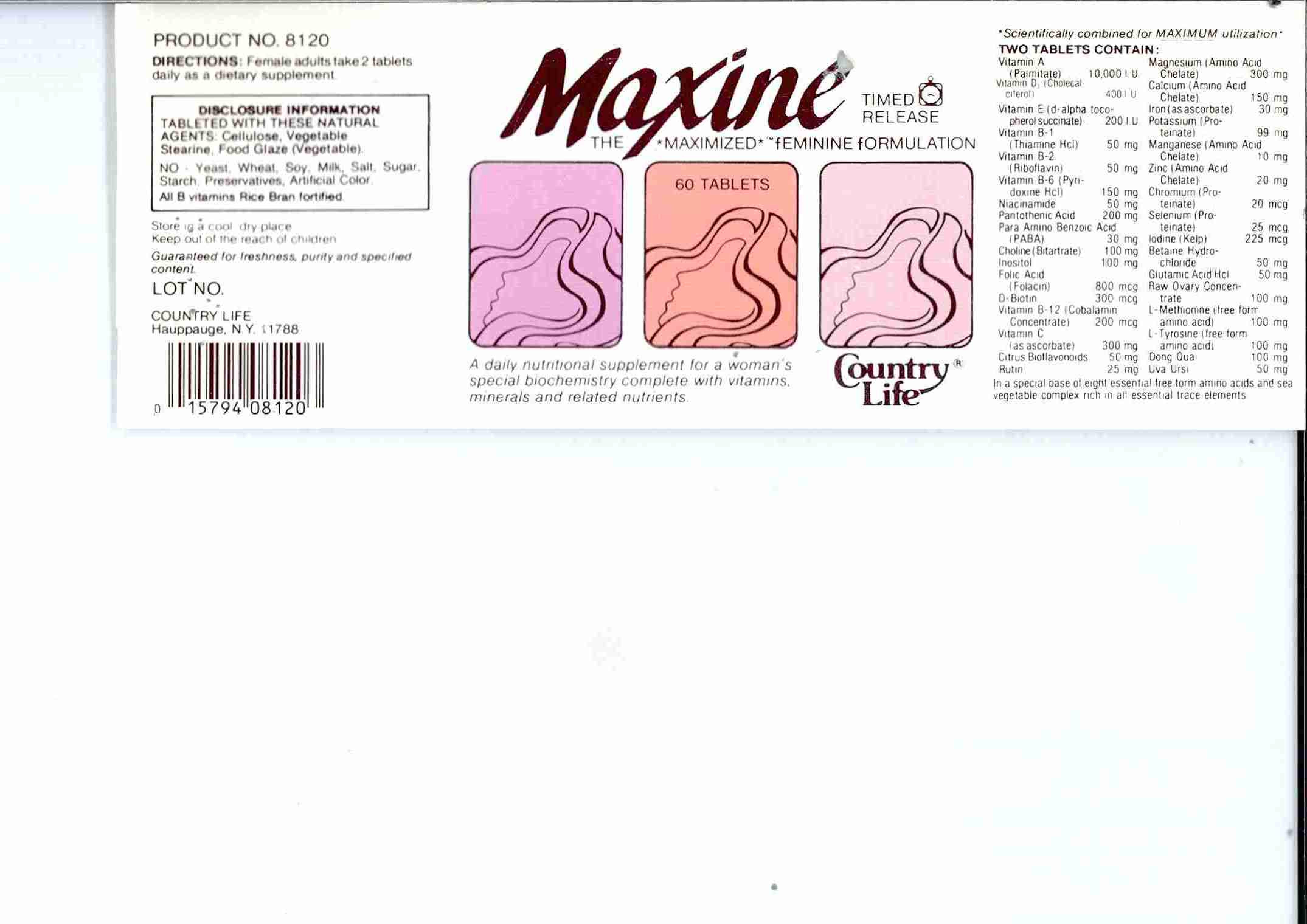 Trademark Logo MAXINE