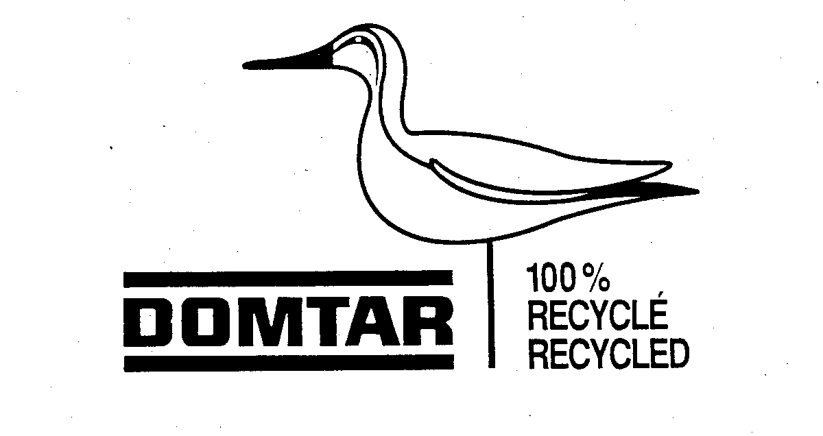  DOMTAR 100% RECYCLE RECYCLED