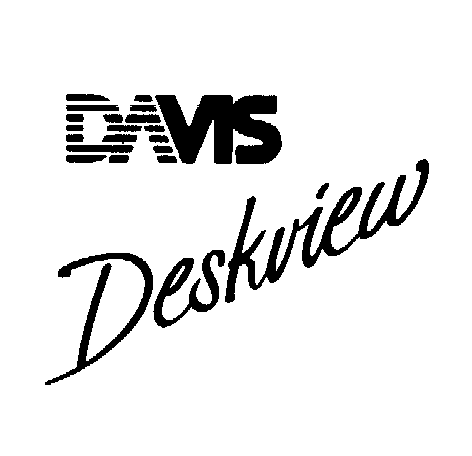 Trademark Logo DAVIS DESKVIEW