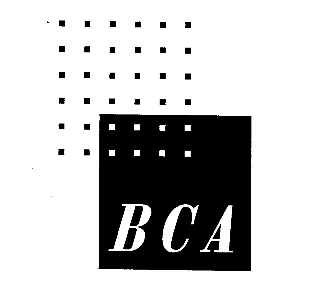 Trademark Logo BCA