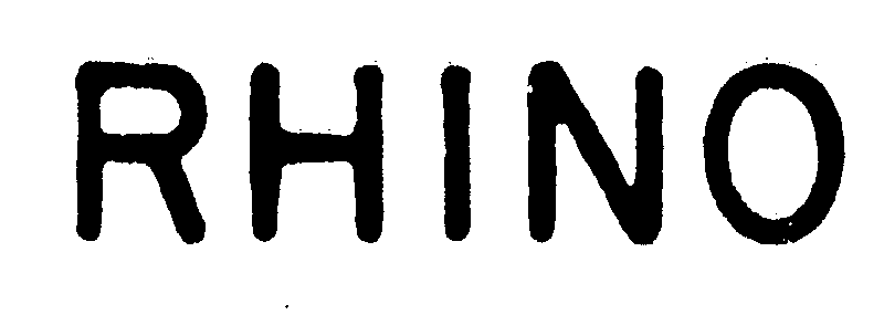 Trademark Logo RHINO