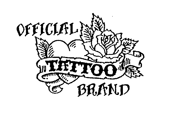 Trademark Logo OFFICIAL TATTOO BRAND
