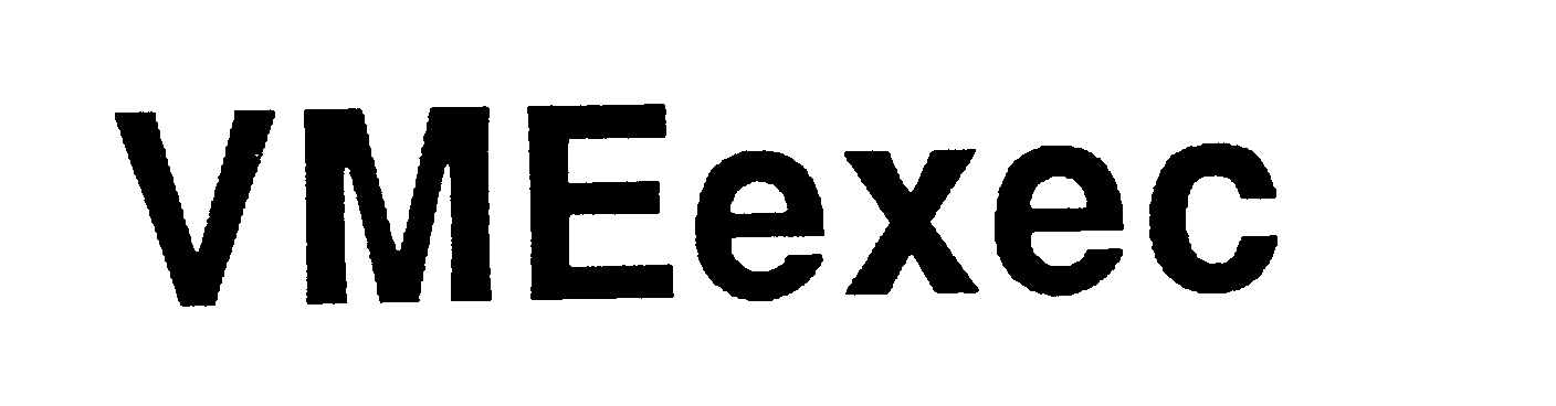 Trademark Logo VMEEXEC