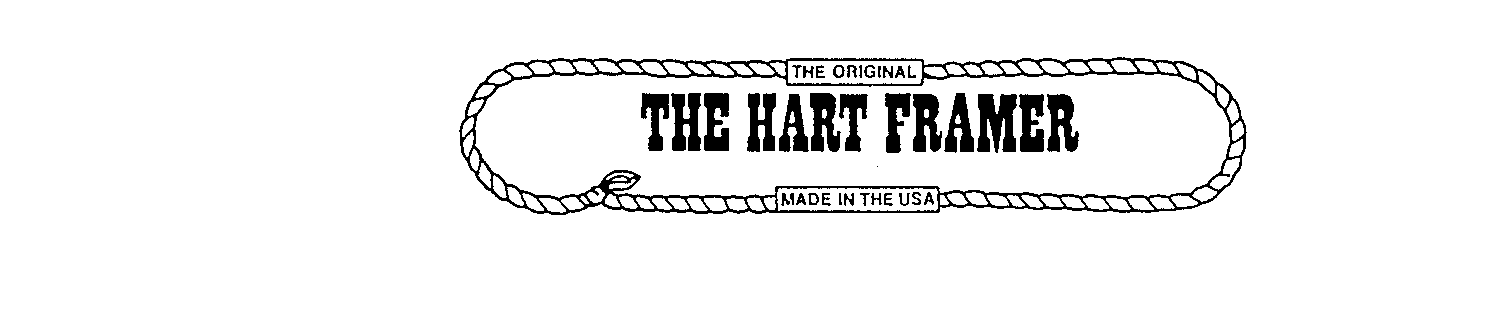  THE ORIGINAL THE HART FRAMER MADE IN THE USA