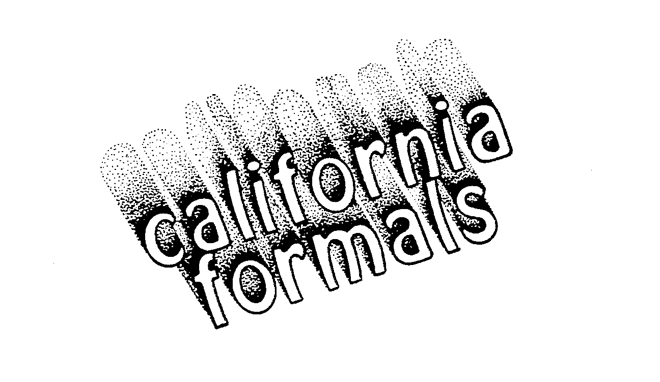  CALIFORNIA FORMALS