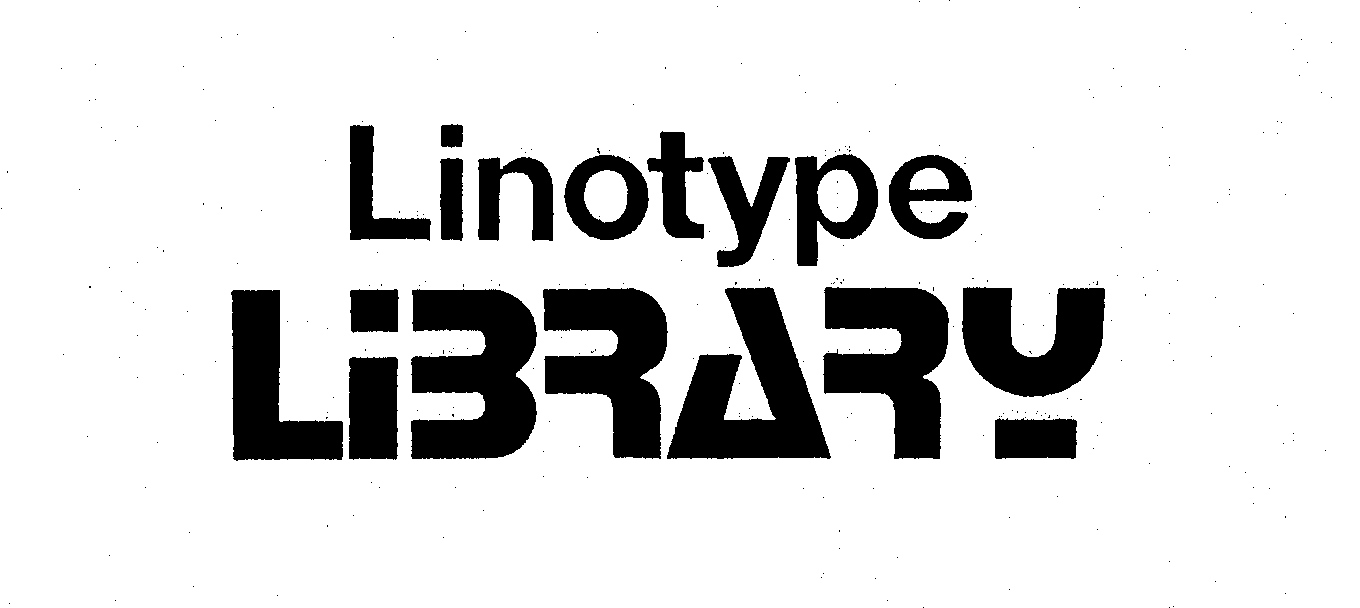  LINOTYPE LIBRARY