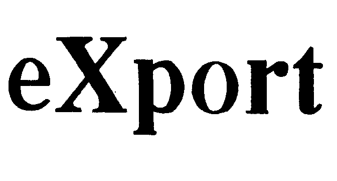 Trademark Logo EXPORT