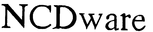 Trademark Logo NCDWARE