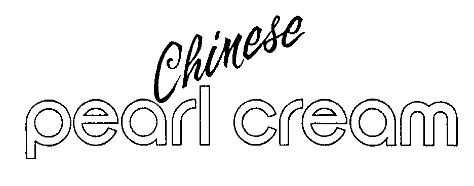  CHINESE PEARL CREAM