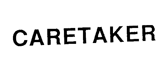 Trademark Logo CARETAKER