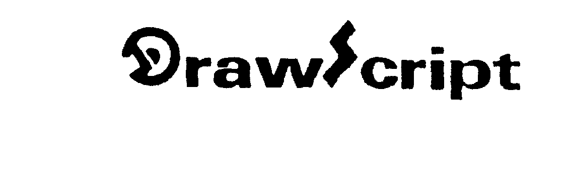 Trademark Logo DRAWSCRIPT