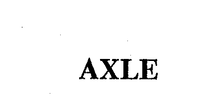  AXLE