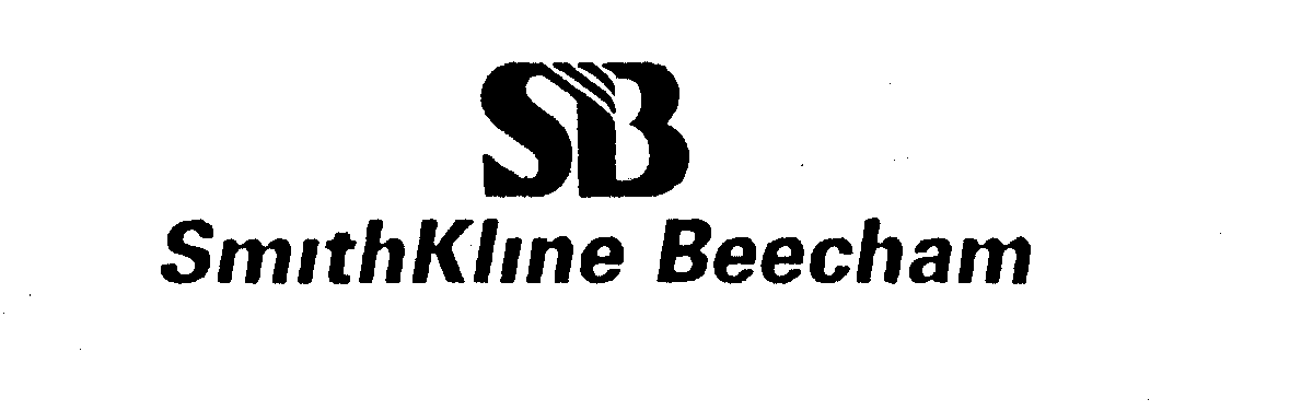Trademark Logo SB SMITHKLINE BEECHAM