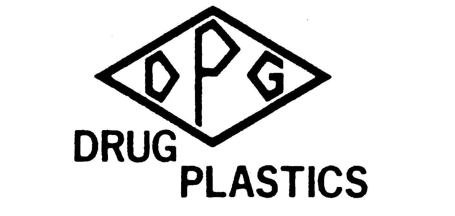 Trademark Logo DRUG PLASTICS DPG