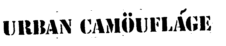 Trademark Logo URBAN CAMOUFLAGE