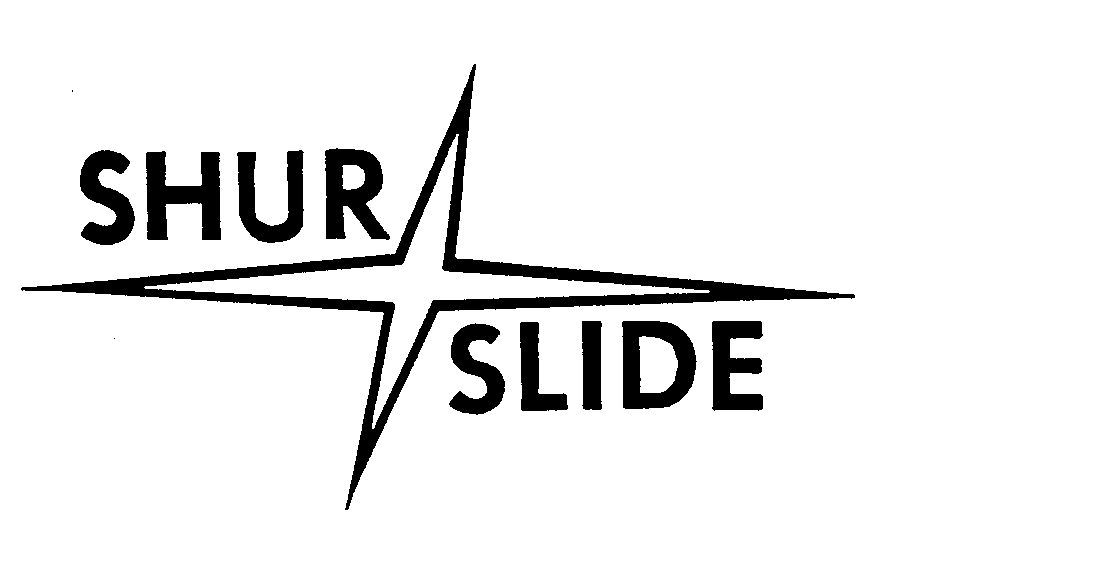 Trademark Logo SHUR SLIDE