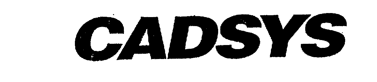 Trademark Logo CADSYS