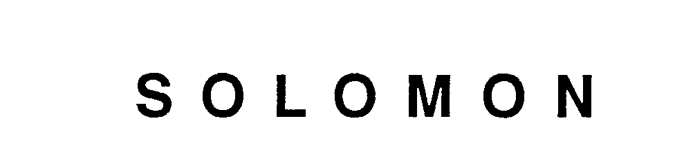 Trademark Logo SOLOMON