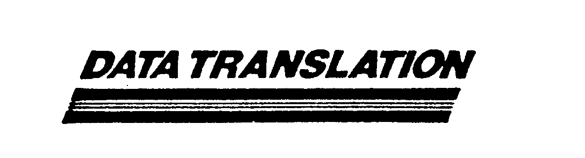  DATA TRANSLATION