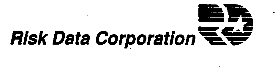 Trademark Logo RISK DATA CORPORATION RD