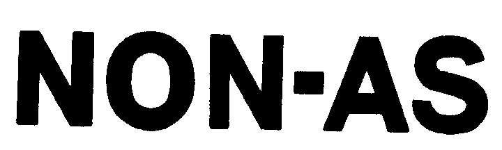 Trademark Logo NON-AS