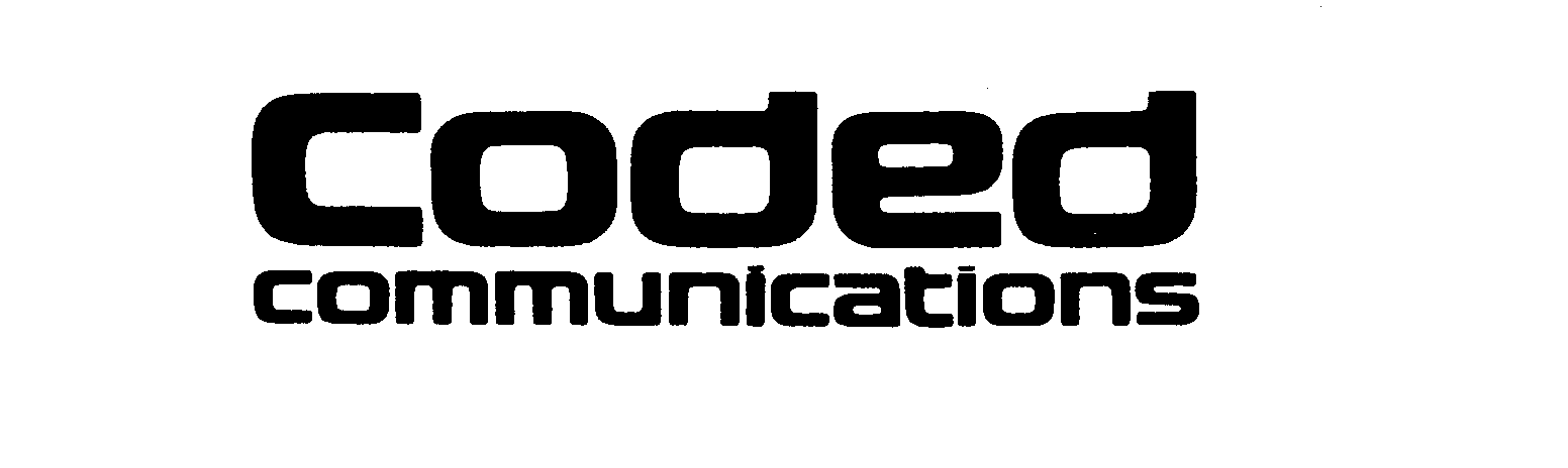  CODED COMMUNICATIONS