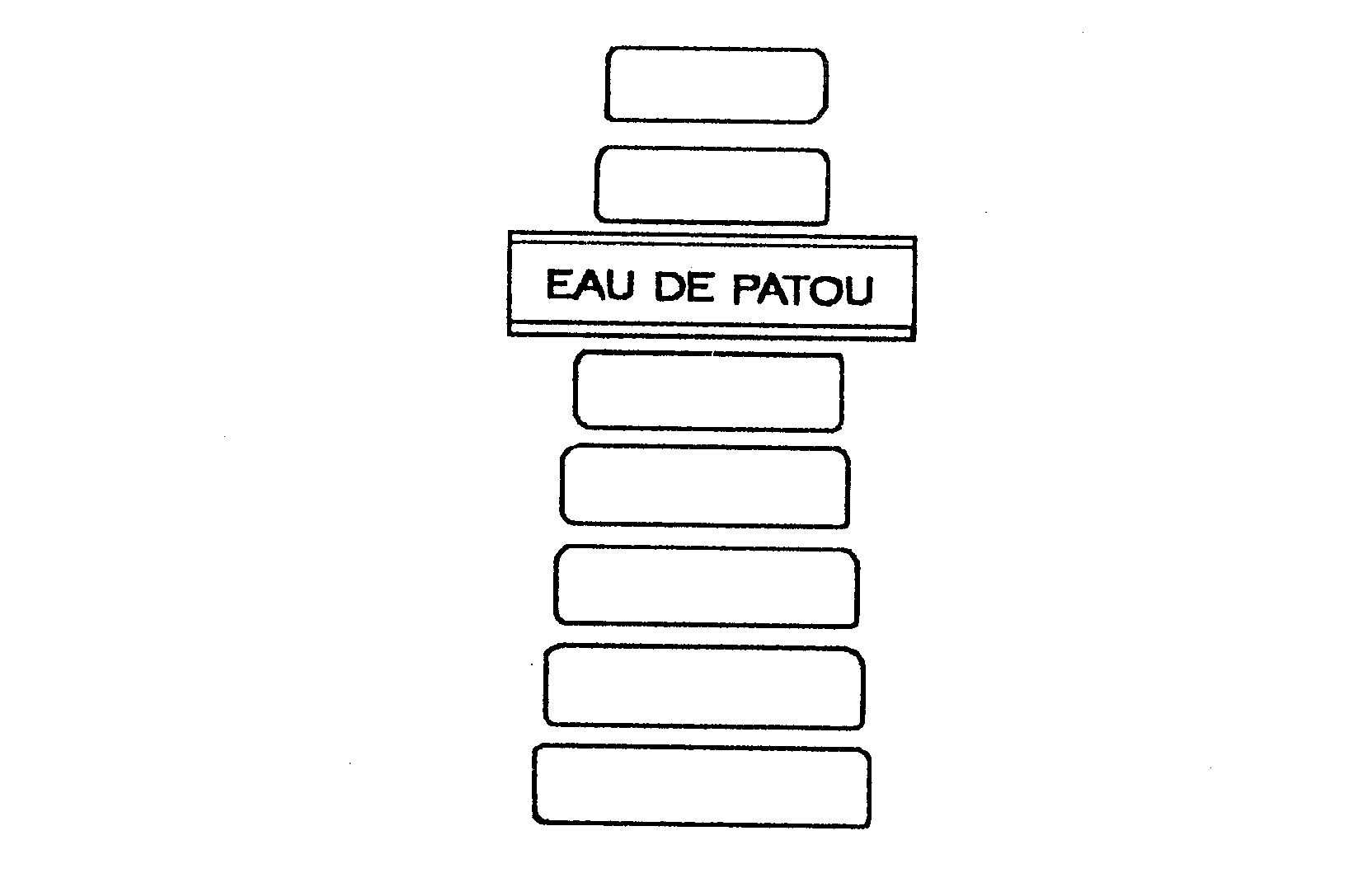 Trademark Logo EAU DE PATOU