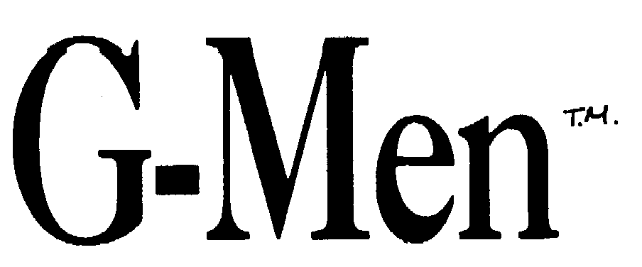 Trademark Logo G-MEN