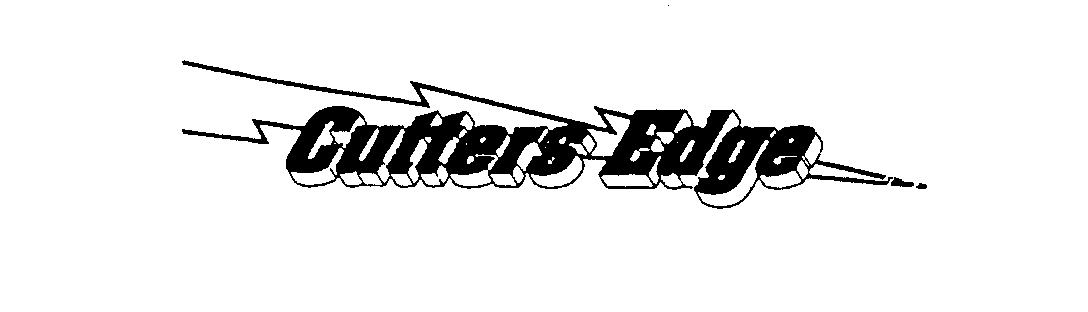 Trademark Logo CUTTERS EDGE