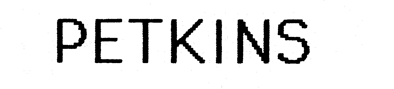 Trademark Logo PETKINS