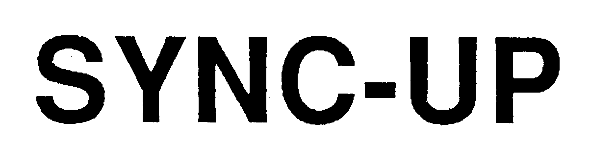 Trademark Logo SYNC-UP