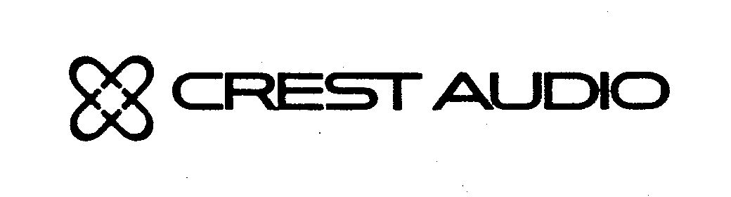Trademark Logo CREST AUDIO