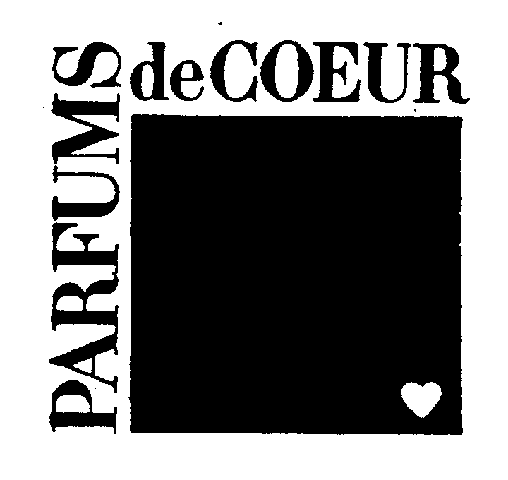  PARFUMS DE COEUR