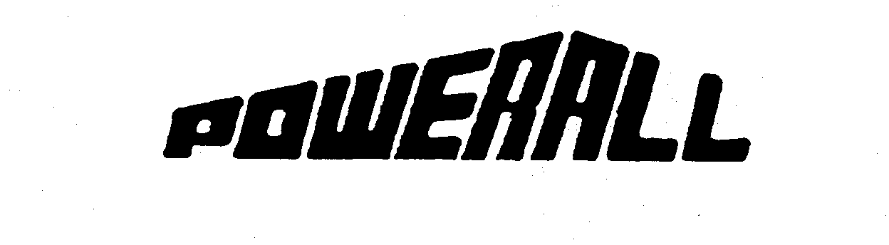 Trademark Logo POWERALL