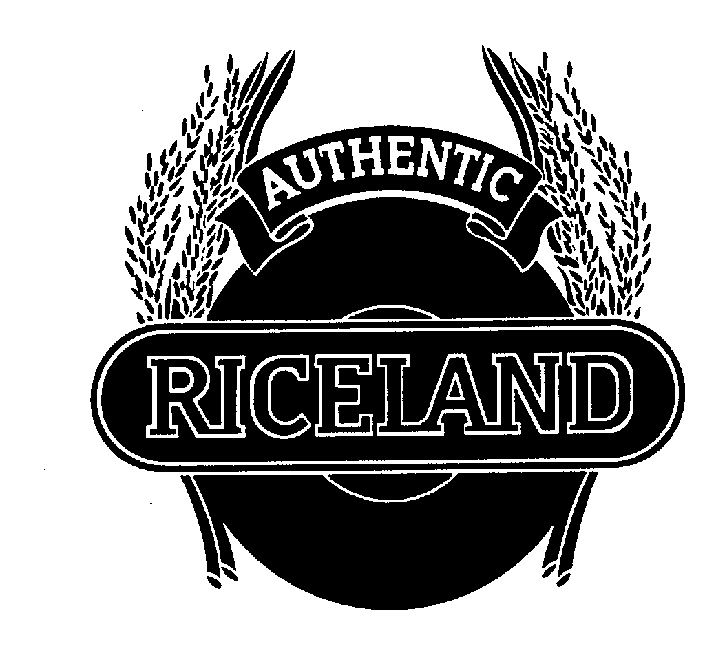 Trademark Logo AUTHENTIC RICELAND