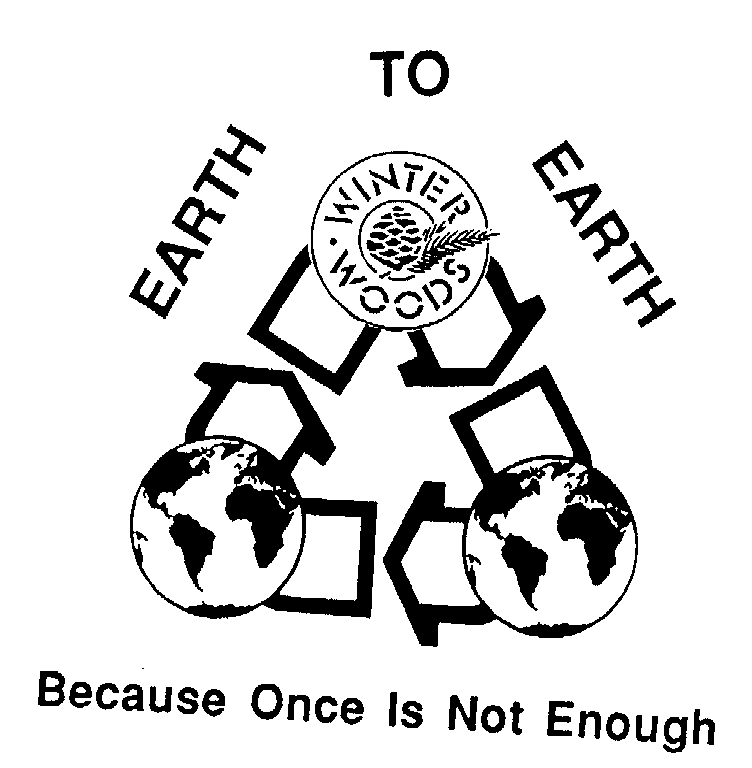 Trademark Logo EARTH TO EARTH BECAUSE ONCE IS NOT ENOUGH