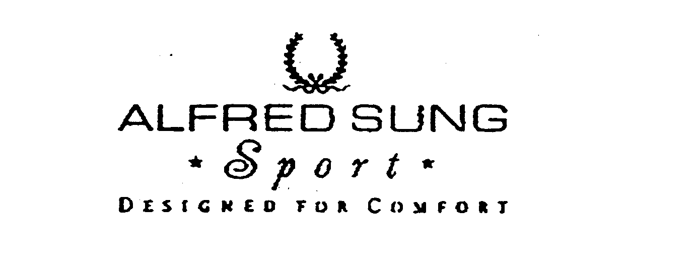  ALFRED SUNG SPORT DESIGNED FOR COMFORT